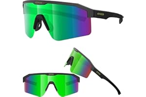 ER00 Eazyrun Kids Youth Polarised Sports Sunglasses Women Men, Cricket Pickleball Rounders Baseball Cycling Running Outdoor Hiking Skiing