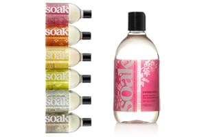 Soak Laundry Soap – No Rinse, Made in Canada, Plant-Derived Hand Wash Detergent - 375 ml / 12 fl. oz, 75+ Washes (Celebration)
