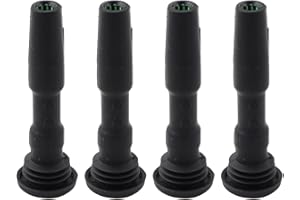 BONRYAN 4 Stücke Zündspule Gummistiefel Stecker Kompatibel mit A1 8X A3 8V G-olf 7 Beetle 5C für P-assat B8 Polo 6R UP Citigo Fabia 3 Octavia 5E 04C905110A