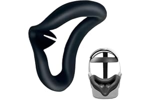 DACATOOW Facial Interface for Meta Quest 2, Face Cover Pad for Oculus Quest 2, Sweat-Proof PU Quest 2 Face Pad, Foam VR Face Pad Cushion for Oculus Quest 2 Accessories