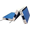 Dega Big Exercise Crash Mat Three connected pieces with Carrying Handles for Gymnastics Parkour Street workout calisthenics
