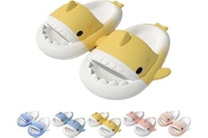 Giltpeak Cloud Shark Slides Kids - Chaussons pour enfant - Antidérapantes - Motif requin - Pour la plage