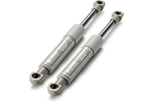 ARANA 2 x Gas Spring Shock Absorber 200 N Compression Springs Spare Part for KESSEBÖHMER Lift-o-Mat, Suitable for Cabinets, Tool Boxes etc.