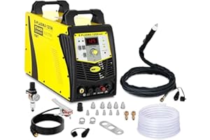 Stamos Welding Group S-PLASMA 125CNC Découpeur Plasma Poste à découpage plasma Plasma Cutter (Plasma CNC, 400 V, Courant De Soudage 30-125 A, Profondeur De Coupe Max. 35 mm)