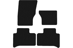 Carsio Black Rubber Tailored Car Floor Mats To fit Range Rover Sport 2014 - Onwards 3mm 4pc Set