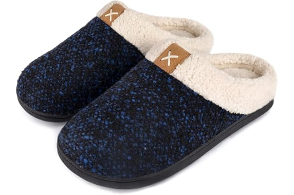 Amazon mens slippers size 10 Clearance