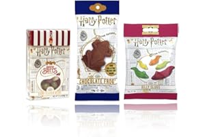 Harry Potter Jelly Belly Bertie Botts Box, Schokofrosch und Slugs
