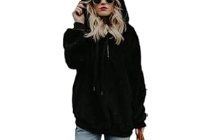 Tuopuda Felpe Tumblr Ragazza Donna Felpa con Cappuccio Donna Caldo Maniche Lunghe Autunn Invernali Felpe Eleganti Donna Sweatshirt Cerniera Sweatshirt Hoodies Donna Casual Top