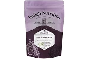 INDIGO HERBS OF GLASTONBURY Brocoli en poudre - 250g (Qualité assurée)