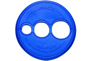 ROGZ RF01-B Flying Object Dog Throwing Disc Toy/Wurfspielzeug/Frisbee, blau