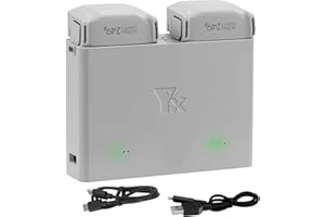 XBERSTAR Mini 4Pro Hub de carga bidireccional para DJI Mini 3/4 Pro - Cargador de batería Accesorios de Drone (batería no incluida)