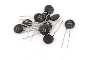 Aexit 10 Pièces NTC 8D-13 4A 8ohm 13mm limitant le courant de pointe du capteur température thermistance 429K143