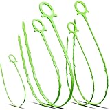 MUSMU 5 in 1 Drain Snake Hair Drain with 5 Packs Drain Auger Clog Remover Cleaning Tool (Green)