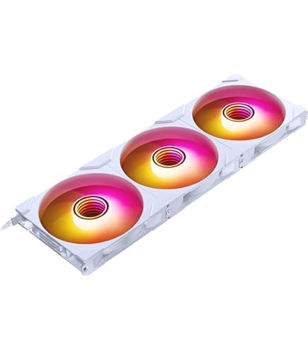 Phanteks SK140 White DRGB PWM Fan - 140mm Triple Pack - UK - View #4
