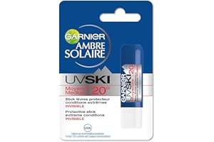 Garnier ambre solaire UV ski indice 50+ Lot de 2