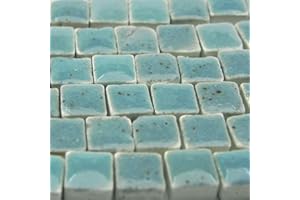 ALEA Mosaic Mini Mosaiksteine 5x5mm, 1000 Stück, Lichtgrün, WG03