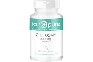 Fair & Pure® - Chitosane 3000mg dose journalière - 180 comprimés pelliculés