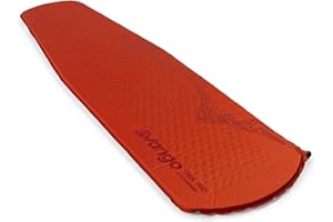 Vango Trek Pro Self-Inflating Mat - Duke of Edinburgh Recommended | Recycled TrekEco® Fabric & Fast-Flow Valve | For Camping, Hiking, Outdoor, Backpacking (3cm Thickness)