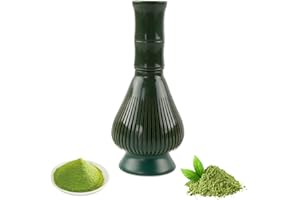 ROSYLEVE Frullino per Matcha in Resina, Frullino per Matcha in Bambù Frullino per Matcha Spazzola per Matcha per Preparare e Mescolare Il Matcha per Il Tè Matcha Strumenti per Matcha Rimovibili per Il Tè Verde
