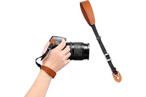 Cwatcun Correa de muñeca para cámaras digitales SLR Canon Fuji Olympus Panasonic Pentax Sony