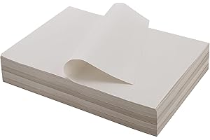MOUYAT 500 Sheets Newspaper Offcuts, White Newsprint Paper, Packing Paper for Moving for Wrapping Fragile Items, Gifts, Crafts, 42 x 29.7 cm