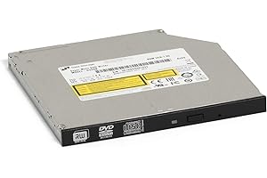 ‎HITACHI-LG Hitachi-LG GUD0N Interner Super Multi-DVD-Brenner mit 24-facher Geschwindigkeit und M-Disc Support, 9,5 mm, DVD+/-R, CD-R, DVD-RAM und Windows 10 kompatibel