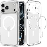 Spigen Ultra Hybrid MagFit Case for iPhone 18 Pro MAX/iPhone 17 Pro MAX | Compatible with MagSafe, Translucent White
