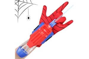 Aooess Toys for 3-8 Year Old Kids: Electric Spider Water Gun for Boys Water Pistols Gifts for 3 4 5 6 7 8 Year Old Boys Girls Birthday Web Shooter Launcher with Glove Summer Outdoor Squirt Guns