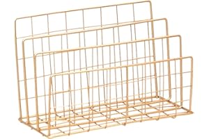 Ounona Ferro portariviste Porta riviste Nordic Style portariviste (Oro)