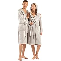 ENGLISH HOME Terry Towelling Badjas met capuchon, absorberende