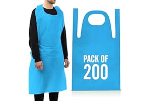 RAP GLOVES Multipurpose Disposable Aprons Roll & Flat Pack – Strong, Comfortable & Waterproof – Perfect for Catering, Hospitality, Clinics & Workplace Protect
