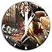 Produktbild Mortal Kombat Bild auf Wanduhr mit weißen stumpfen Zeigern und Ziffernblatt, Durchmesser 30cm, perfekte Dekoration für Ihr Zuhause, Super Geschenkidee für groß und klein