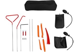 Skyplanet Breakdown Long Reach Kit,Car Emergency Kit Auto Trim Removal Tool Kit Panel Fastener Removal Tool Car Lockout Kit for All Vehicles Emergency Use Frequently Put in The Trunk