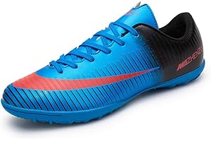 BOTEMAN Zapatillas de Fútbol Hombre Profesionales Zapatos de fútbol Spike Aire Libre Atletismo Zapatos de Entrenamiento Botas de Fútbol Juvenil