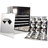 Onions Stainless Steel Cauka/Square/Cubic Idly Cooker 6 Plates comes with 6 Regular Idly & 2 Mini Idly Plates. Gas Stove and 