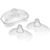 MAM SkinSoft Silicone Nipples to Prevent Irritations Size S, 2 pcs | Easy to fit, great acceptance, gentle on baby's skin, ea