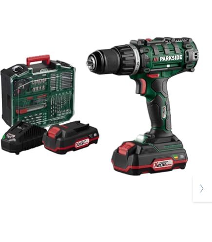 Avvitatore A Percussione Parkside 20V - 400Nm, Con Batteria 4Ah E Caricatore