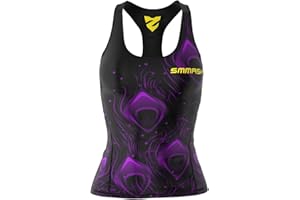 SMMASH Tank-Top für Damen, Top Ärmellos für Sport Outdoor OCR Cross-Training Fitness Yoga Gym, Atmungsaktives Funktionsshirt, Sporttop, Sportshirt, Professionelle Sportbekleidung