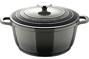 Bergner EXCALIBUR Cacerola de Ø24cm y 4,4L con tapa en Aluminio fundido en color Gris