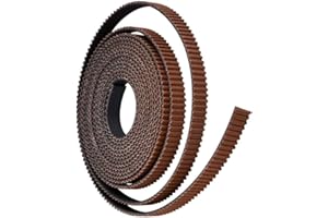 MOTOU® GT2-Zahnriemen, rutschfeste Upgrade-Version, Breite 6 mm, passend für 3D-Drucker und die meisten riemengetriebenen Drucker (2m × 6mm)
