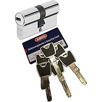 Cylindre Européen 30 50mm En Acier Bichromaté Avec 3 Clefs
