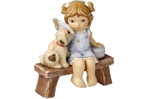 Goebel Engel Figur Leckerli in der Backstube, aus Porzellan gefertigt, Höhe 9,5cm, 11-750-86-1