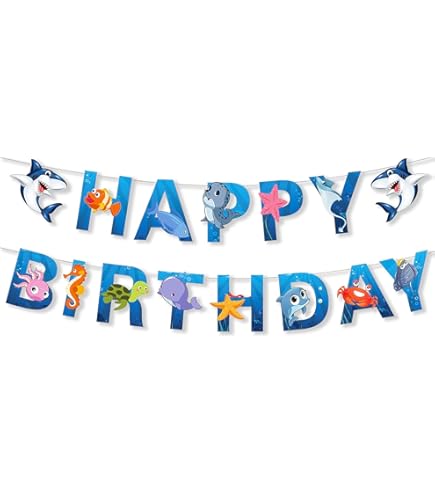Jollyboom High Five Birthday Decorations Banner Slinger
