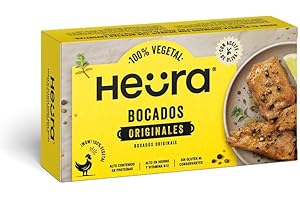 NESHA MARKET Bocados Originales HEURA 180g | 100% Vegetales | Sin Gluten (Pack de 6)