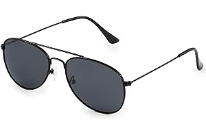 Kiddus Gafas de Sol Estilo Aviador para niña, chica, niño, chico a partir de 10 años. Protección 100% contra rayos ultravioleta UV400. Polarizadas.