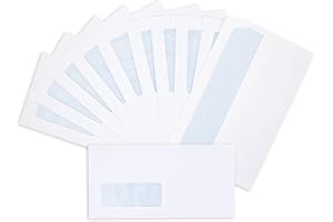 Postmaster DL Window Envelopes 110 x 220mm 80 GSM Self Seal White 400 Pack