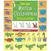 Adım Adım Resim &Ccedil;iziyorum - Dinozorlar