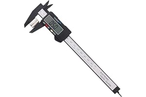 JODSEN Digital Vernier Caliper,150mm 6 Inch Electronic Micrometer Caliper With Large Lcd Screen,Inch/Metric Conversion,24cm Ruler,Precision Depth Gauge Measuring Tool for DIY,Household,Jewelry,Woodworking