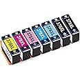 ColorKing 378 378XL Compatible for Epson 378 Ink Cartridges for Epson XP 8700 Printer Ink Cartridges XP-8500 XP-8505 XP-8600 XP-8605 (7 Packs)