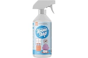 Buddy's Best Hunde- und Katzenurin-Stop-Spray, schreckt Katzen von Urinmarkierung im Innen- und Außenbereich ab, entfernt Urinmarkierungsgerüche, sicher für den Innen- und Außenbereich